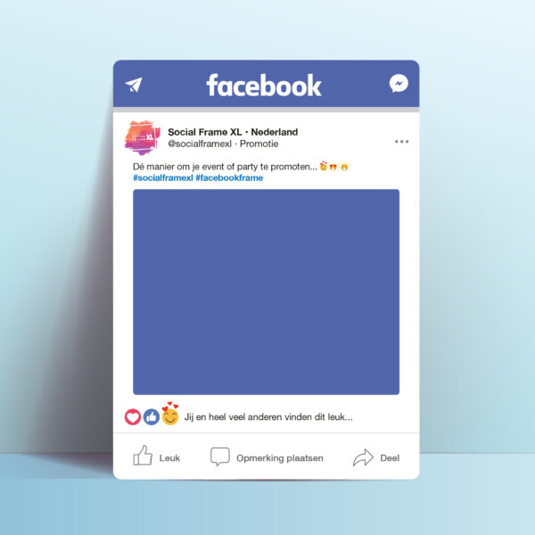 Facebook bord maken - Social Media frame